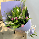 Букет «Молти» из тюльпанов