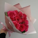 Букет «11 роз Кения в оформлении»