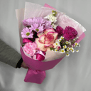 Букет "Комплимент" из хризантем и роз