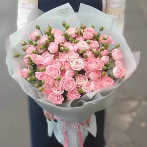 Букет «Розовый шёлк»