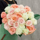 Букет 25 роз микс