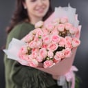 Букет «Пионовидные кустовые розы»