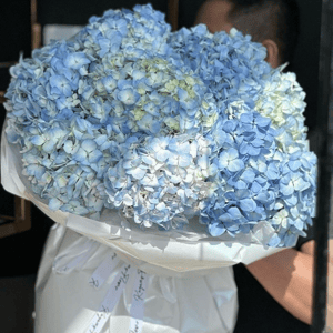 Букет из гортензий