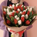 Букет «Веснянка» из тюльпанов