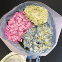 Букет «Мир» из гортензий