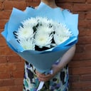 Букет «Кружева» из хризантем