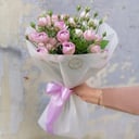 Монобукет из пионовидной кустовой розы