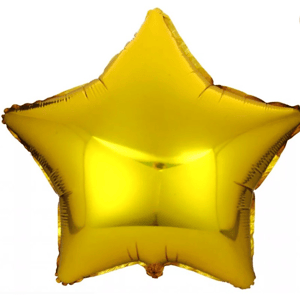 Фольгированная звезда (диаметр 45см)