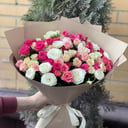 Букет «Радостный день» из роз