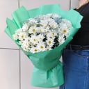 Авторский букет Туманный рассвет из хризантем