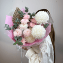 Букет «Счастье ты моё» из хризантем