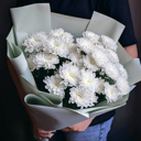 Букет Облако из хризантем