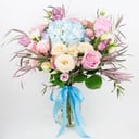 Букет "Лучшее в тебе" из роз и эустом