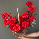 Корзина с французской розой