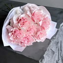 Нежный букет розовая французская роза