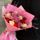 Букет «Искры мудрости» из роз