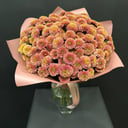 Букет хризантем Сантини Чоко