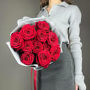 Букет «11 красных роз в упаковке»