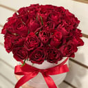 Композиция «Страсть» из роз