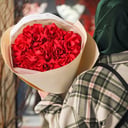 Букет «Розы в Английском роспуске»