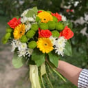 Букет «Мариандел» из хризантем и роз