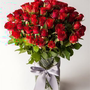 Букет «Сияющая звезда» из роз