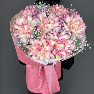 Букет "Розовая куколка"