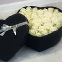 Композиция «Нежное сердце» из роз