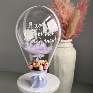 Клубника в шоколаде с шаром "Милан S"