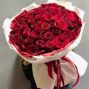 Букет «51 красная роза»