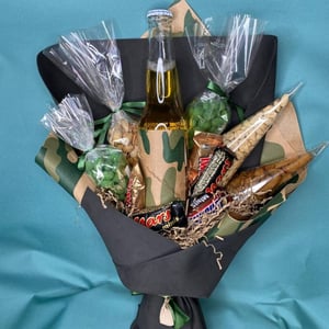 Съедобный букет "Настоящий полковник"