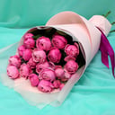 Букет из 7 кустовых пионовидных роз