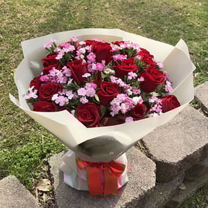 Букет «Ничего, кроме любви» из роз