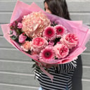 Букет «Розовое мороженое»