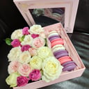 Подарочный набор «Сладкий комплимент» из роз