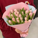 Букет «Нежности полна» из тюльпанов