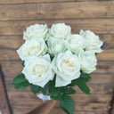 Букет «9 белых роз»