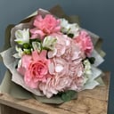 Букет «Франция» из альстромерий и гортензий