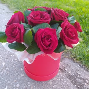 Композиция «Розы в коробке»