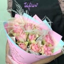 Букет «Розовый веер»