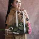 Букет «Розы Revival в сумочке 11 шт., 60 см»