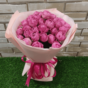 Букет Мисти баблс из роз