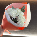 Нежный букет из хризантемы