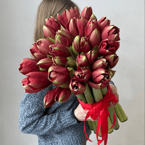 Букет «Амариллисы» из экзотических цветов