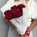 Букет «Красный бархат» из роз