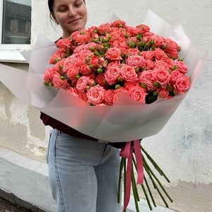 Букет «Нежность Барбадоса» из роз