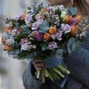 Букет «Аромат весны» из тюльпанов и роз