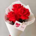 Букет «Роза красная 3шт»