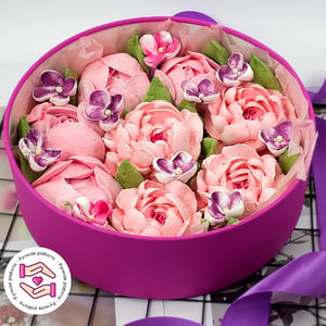 Цветы из зефира Капризная дама