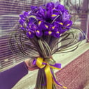 Букет «Аметист» из ирисов